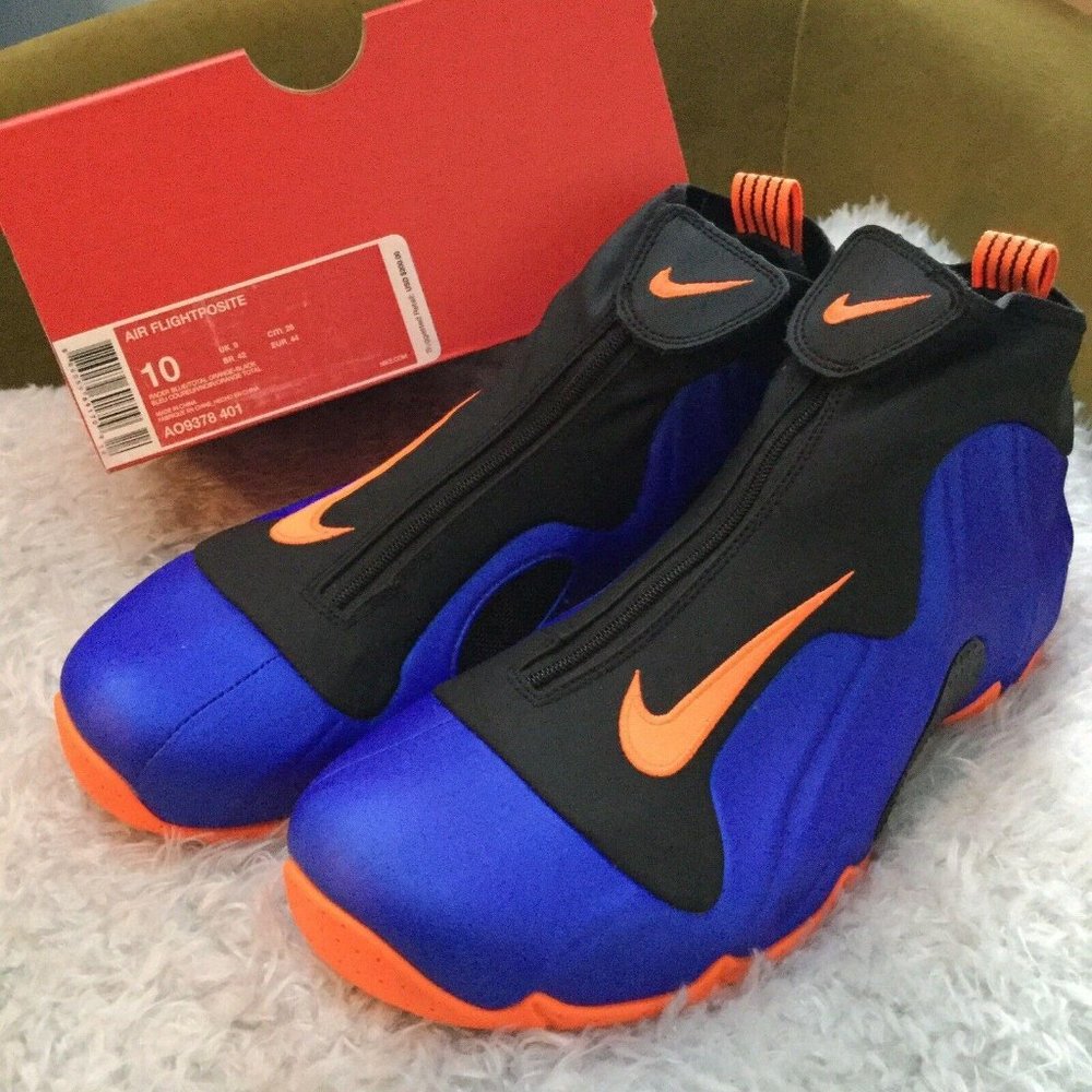 Nike Air Flightposite Knicks Blue/Orange